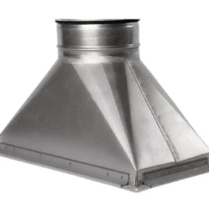 Schimbare secțiune rectangular / circular